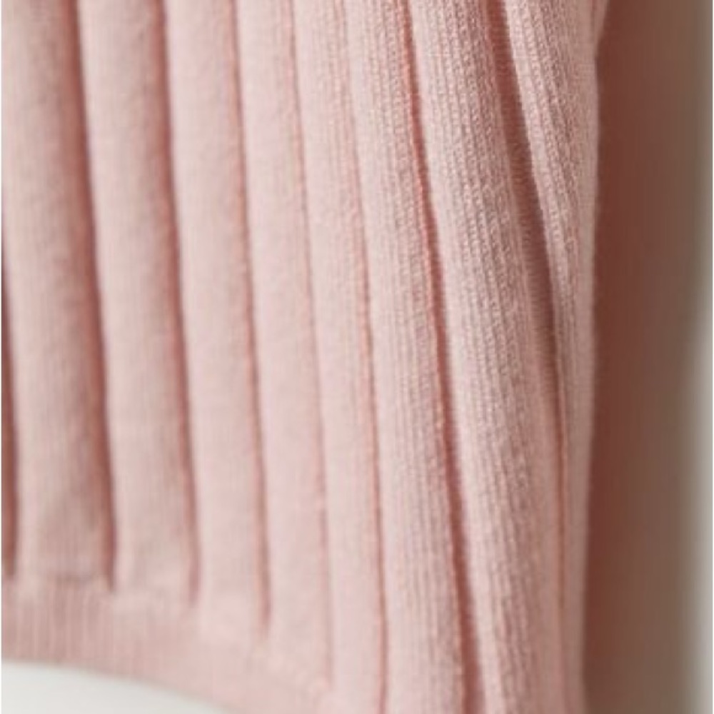 Light pink Ribbed Tank Top - Picture 4 of 4